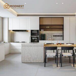 Tủ Bếp Nhôm Tổ Ong