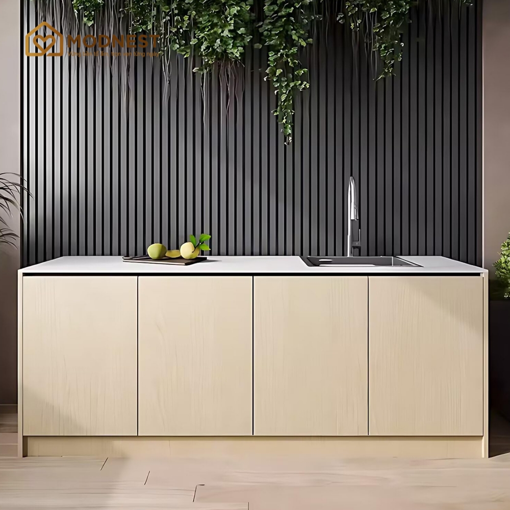Tủ bếp nhôm tổ ong TBNTO - 16