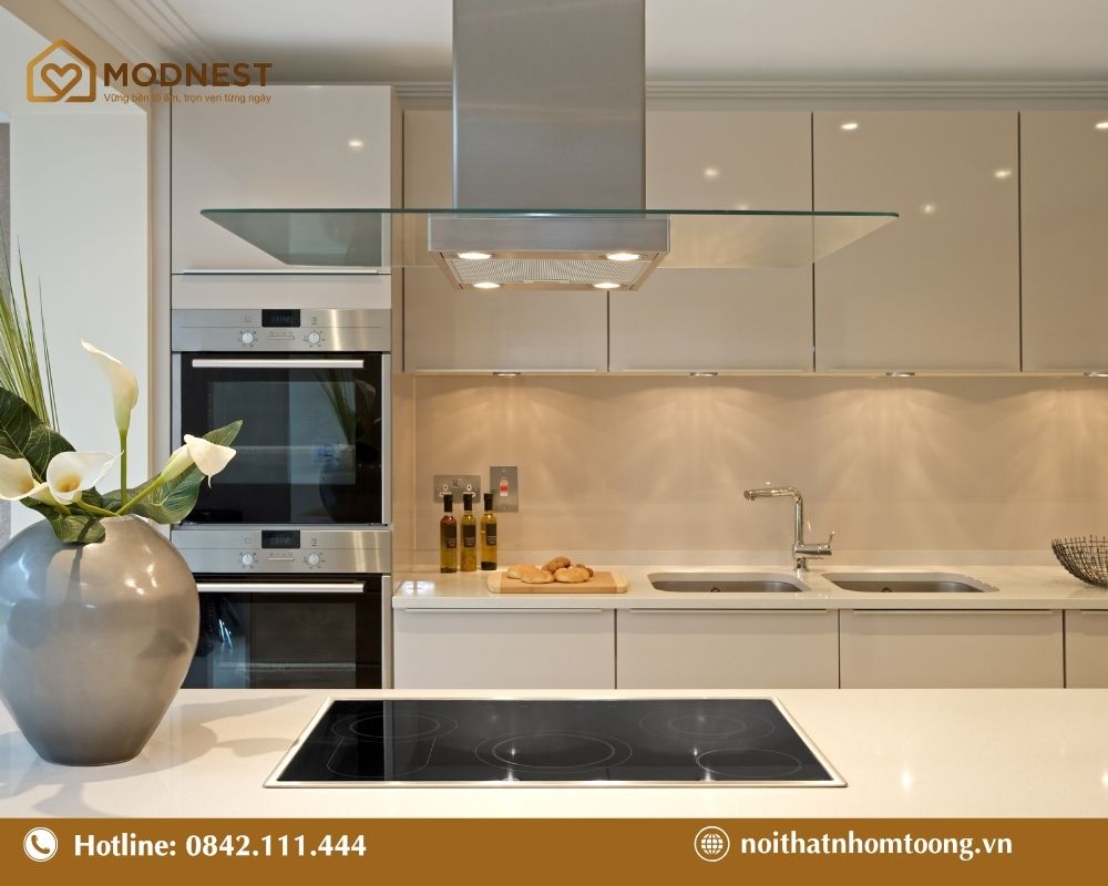 Nội thất nhôm tổ ong có độ bền lên đến 30 năm